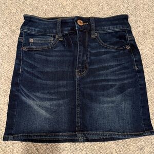 American Eagle Outfitters Dark Blue Mini Skirt